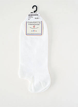 Șosete elasticitate alb LA CHAUSSETTE FRANÇAISE femeie