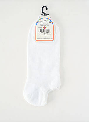 Șosete elasticitate alb LA CHAUSSETTE FRANÇAISE femeie