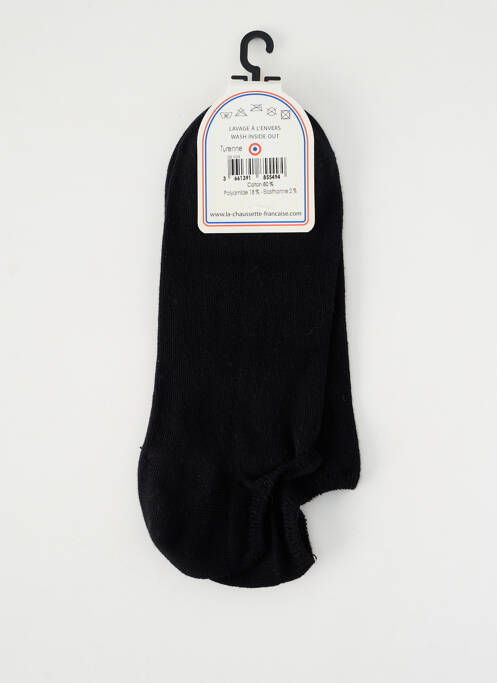 Șosete menținere elastică negru LA CHAUSSETTE FRANÇAISE femme