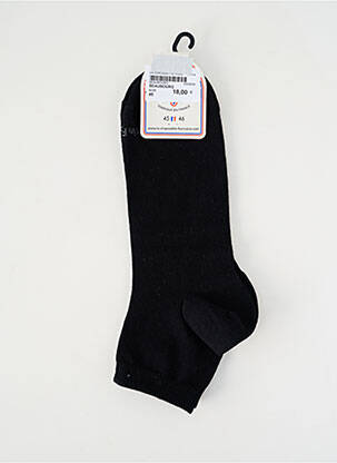 Șosete elasticitate negru LA CHAUSSETTE FRANÇAISE bărbat