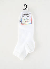 Șosete elasticitate alb LA CHAUSSETTE FRANÇAISE femeie