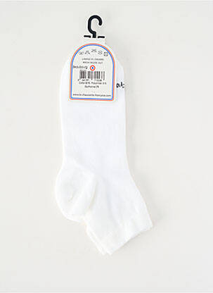 Șosete elasticitate alb LA CHAUSSETTE FRANÇAISE femeie