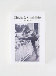 Colanți elasticitate negru CLOVIS & CLOTHILDE femme