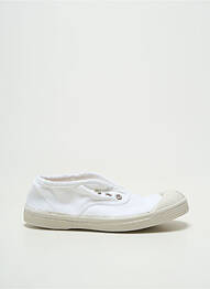 Adidași vârf rotund vârf rotund alb BENSIMON fată