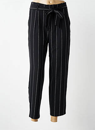 Pantalon 7/8 elasticitate mărime normală negru TEDDY SMITH femeie