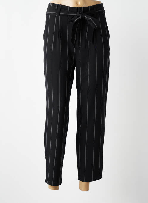 Pantalon 7/8 elasticitate mărime normală negru TEDDY SMITH femme
