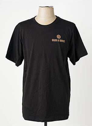Tricou elasticitate mâneci scurte negru IRON AND RESIN bărbat