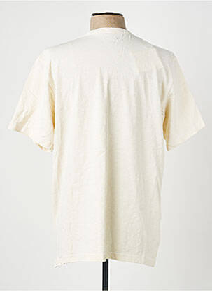 Tricou elasticitate mâneci scurte bej IRON AND RESIN bărbat