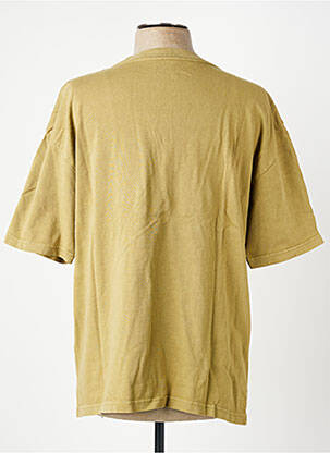 Tricou elasticitate mâneci scurte verde IRON AND RESIN bărbat