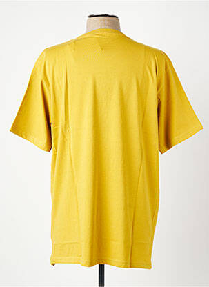 Tricou elasticitate mâneci scurte galben IRON AND RESIN bărbat