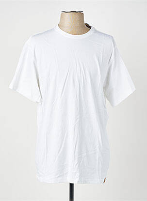 Tricou elasticitate mâneci scurte alb IRON AND RESIN bărbat