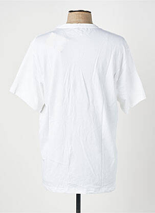 Tricou elasticitate mâneci scurte alb IRON AND RESIN bărbat