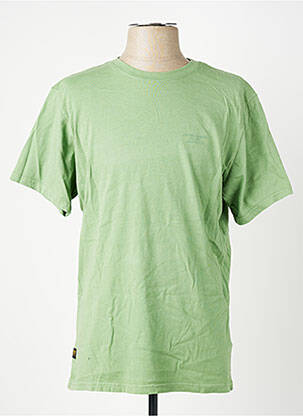 Tricou elasticitate mâneci scurte verde DAYTONA bărbat