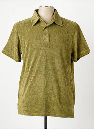 Polo elasticitate mâneci scurte verde DAYTONA homme