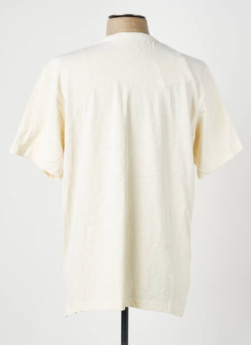 Tricou elasticitate mâneci scurte bej IRON AND RESIN homme