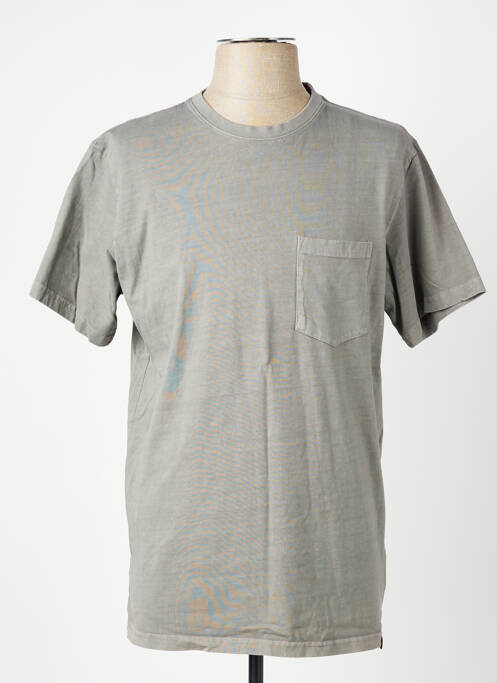 Tricou elasticitate mâneci scurte gri IRON AND RESIN homme