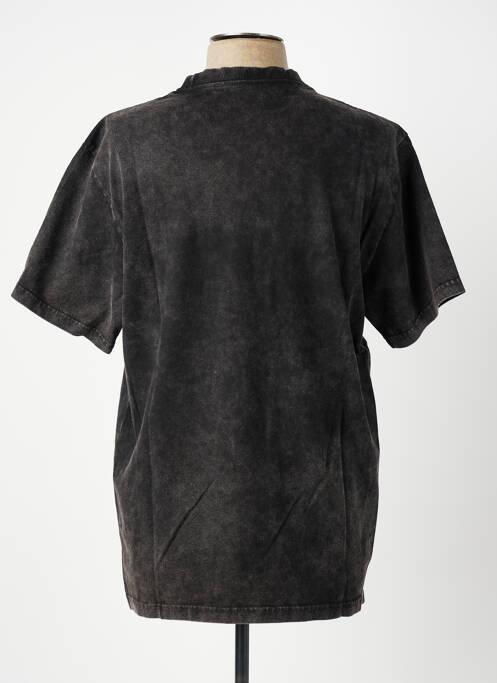 Tricou elasticitate mâneci scurte negru IRON AND RESIN homme