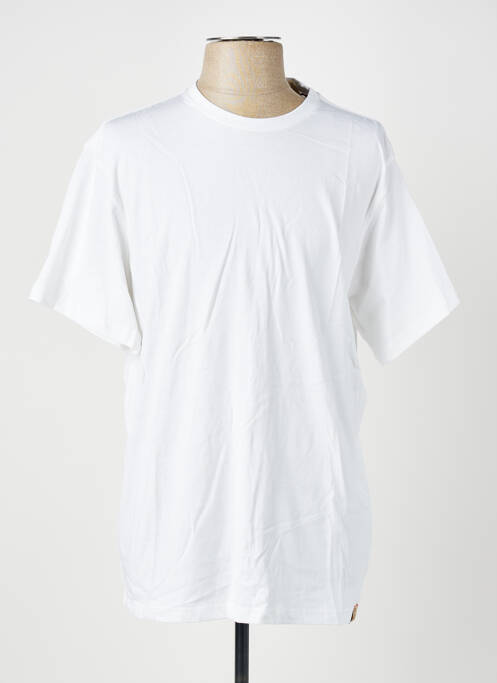 Tricou elasticitate mâneci scurte alb IRON AND RESIN homme
