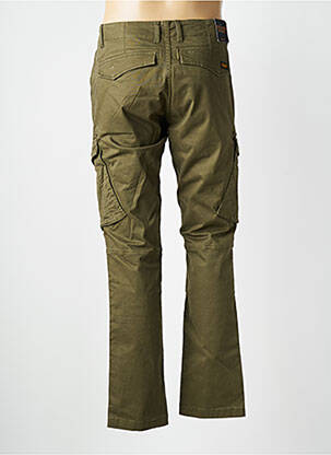 Pantalon cargo subțire mărime normală verde DAYTONA bărbat