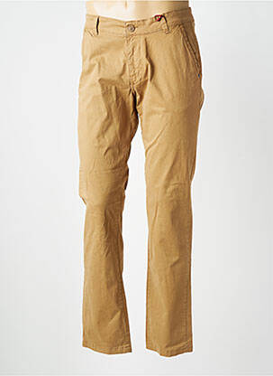 Pantalon chino elasticitate mărime normală maro IRON AND RESIN bărbat