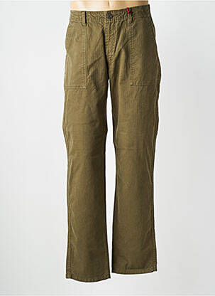 Pantalon drept mărime normală mărime normală verde IRON AND RESIN bărbat