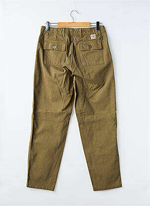 Pantalon drept mărime normală mărime normală verde IRON AND RESIN bărbat