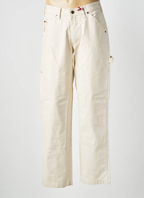 Pantalon drept mărime normală mărime normală bej IRON AND RESIN homme