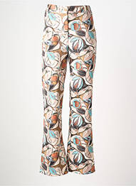 Pantalon drept elasticitate mărime normală bej EGO femme