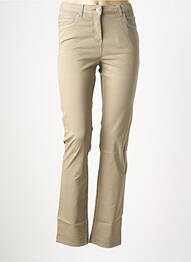 Pantalon slim elasticitate mărime normală verde DIANE LAURY femme