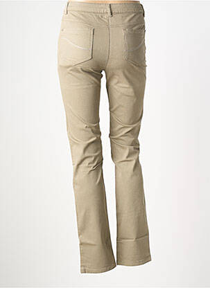 Pantalon slim elasticitate mărime normală verde DIANE LAURY femeie