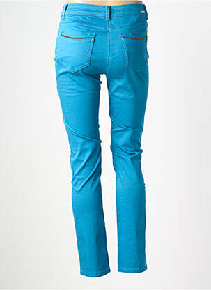 Pantalon slim elasticitate mărime normală albastru DIANE LAURY femeie