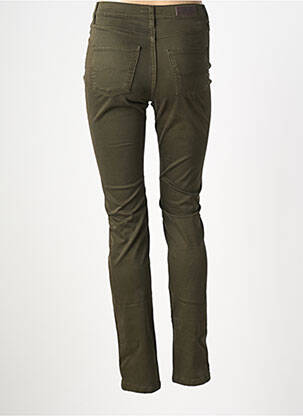 Pantalon slim elasticitate mărime normală verde LCDN femeie