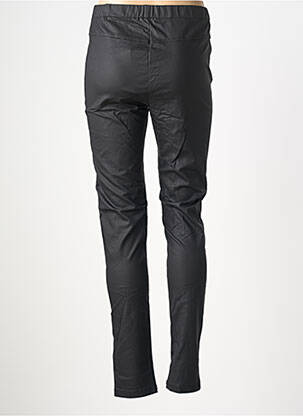 Pantalon slim talie elastică mărime normală negru SIGNATURE femeie