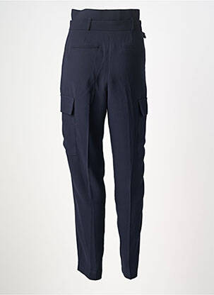 Pantalon slim buzunare albastru MORGAN femeie