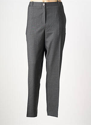 Pantalon drept elasticitate gri JULIE GUERLANDE femeie