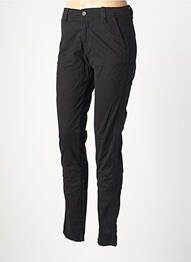 Pantalon chino închidere cu fermoar sub clapetă cu nasturi mărime normală negru IMPAQT femme