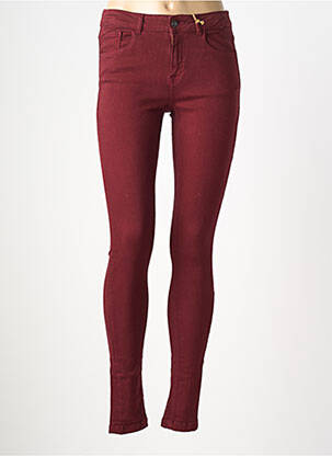 Pantalon slim elasticitate mărime normală roșu B.YOUNG femeie