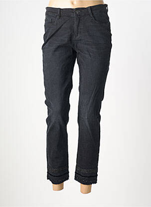 Pantalon 7/8 elasticitate mărime normală negru STARK femeie