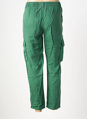 Pantalon 7/8 țesătură poplin mărime normală verde LOLA ESPELETA femeie