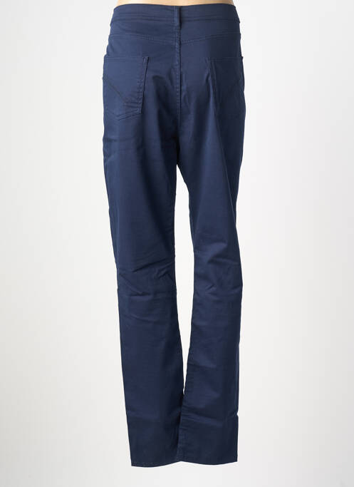 Pantalon drept elasticitate mărime normală albastru IMPAQT femme