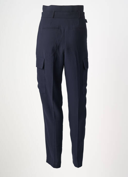 Pantalon slim buzunare albastru MORGAN femme
