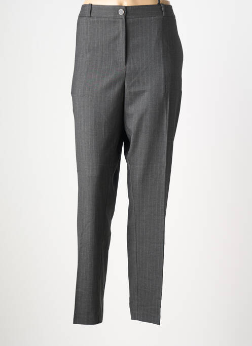 Pantalon drept elasticitate gri JULIE GUERLANDE femme