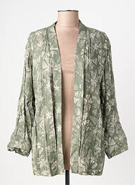 Sacou croială cambrată verde JULIE GUERLANDE femme