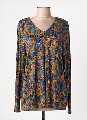 Tricou mâneci lungi mâneci lungi albastru CISO femeie