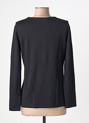 Tricou mâneci lungi mâneci lungi negru KALISSON femeie