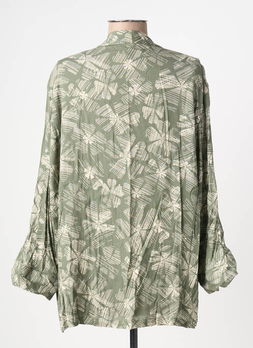 Sacou croială cambrată verde JULIE GUERLANDE femme