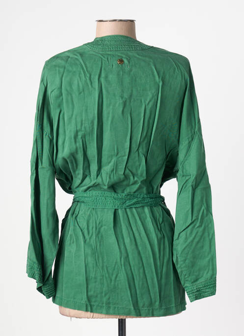 Jachete kimono guler în v verde LOLA ESPELETA femme