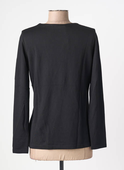 Tricou mâneci lungi mâneci lungi negru KALISSON femme