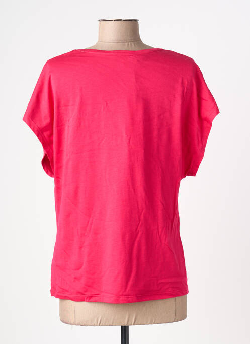 Tricou elasticitate mâneci scurte roșu MORGAN femme