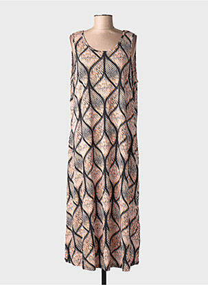 Rochie midi fără mâneci fără mâneci negru CISO femeie